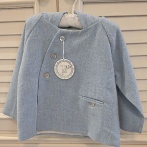 Light Blue Kids Coat by Dondolo